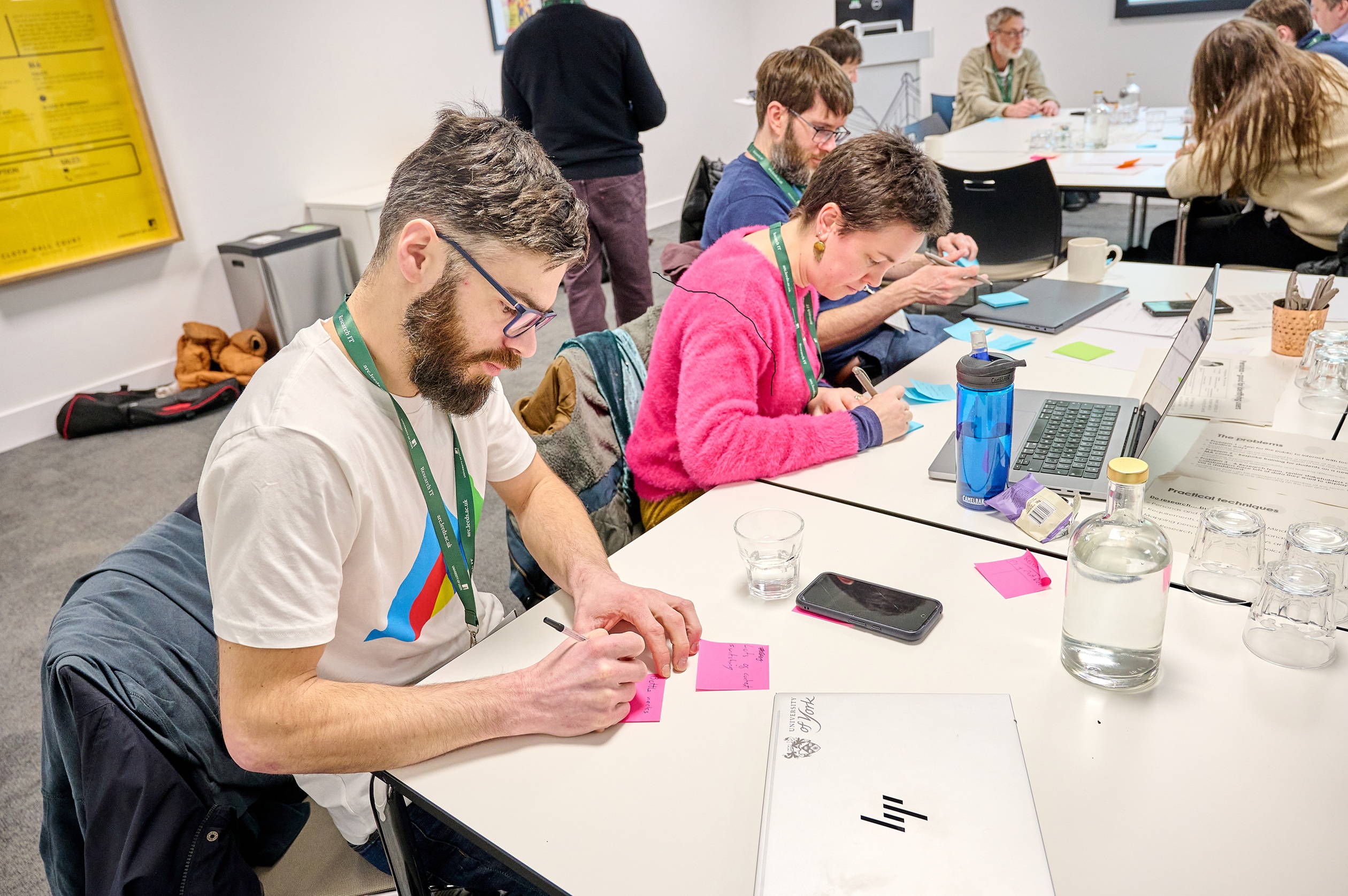 participants in a co-design workshop
