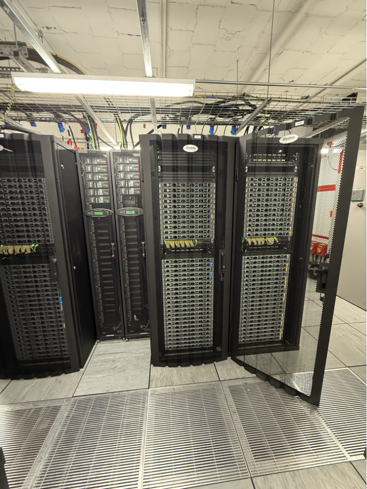 A HPC CPU Server Rack.