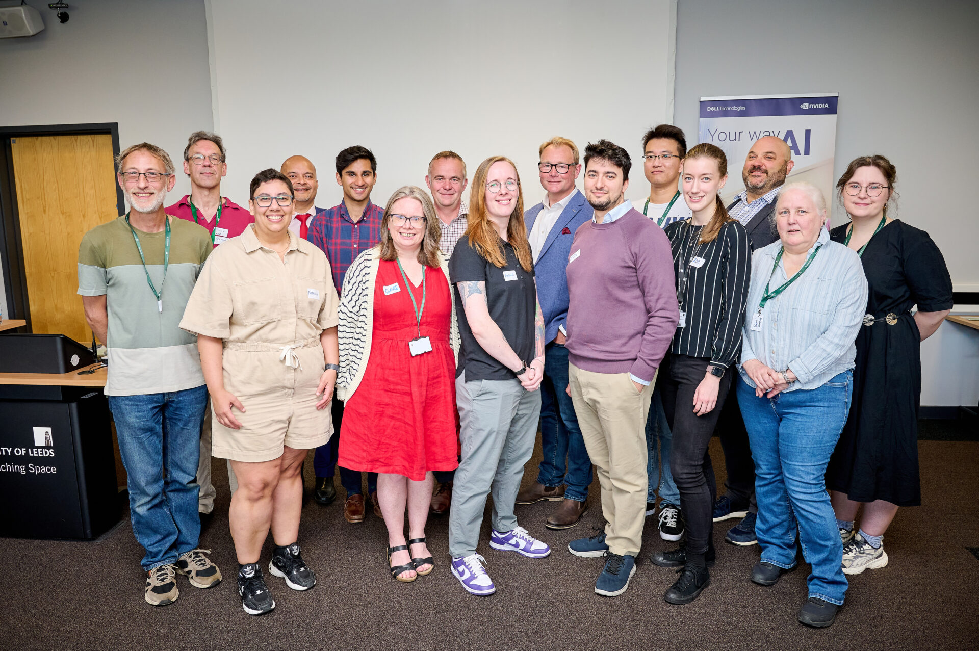 Image of event speakers and organisers